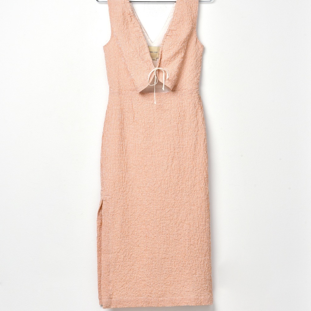 NWT Paloma Wool Chamboa Dress in Orange Size 34